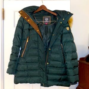 Vince Camuto Hunter Green Winter Coat